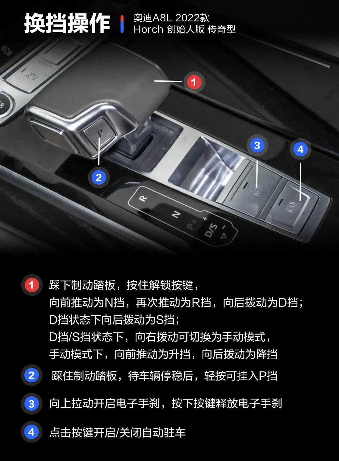 奥迪a8l按键详细说明书,快来收藏啦!