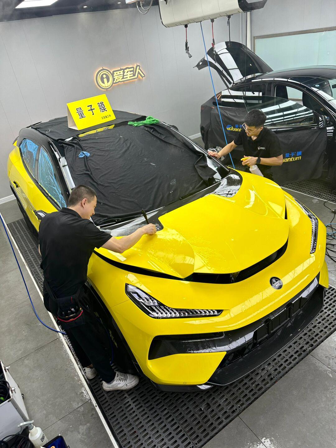路特斯整车quantum量子膜s级隐形车衣and钻石70太阳膜 特斯拉model