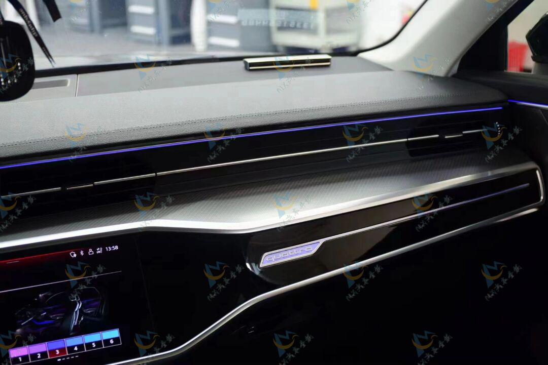 奥迪a6lc8仪表台氛围灯