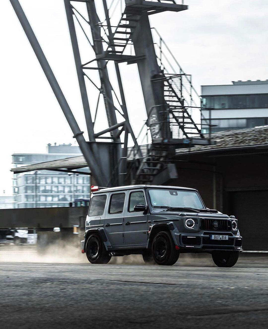 奔驰w464/g63升级巴博斯g900火箭套件