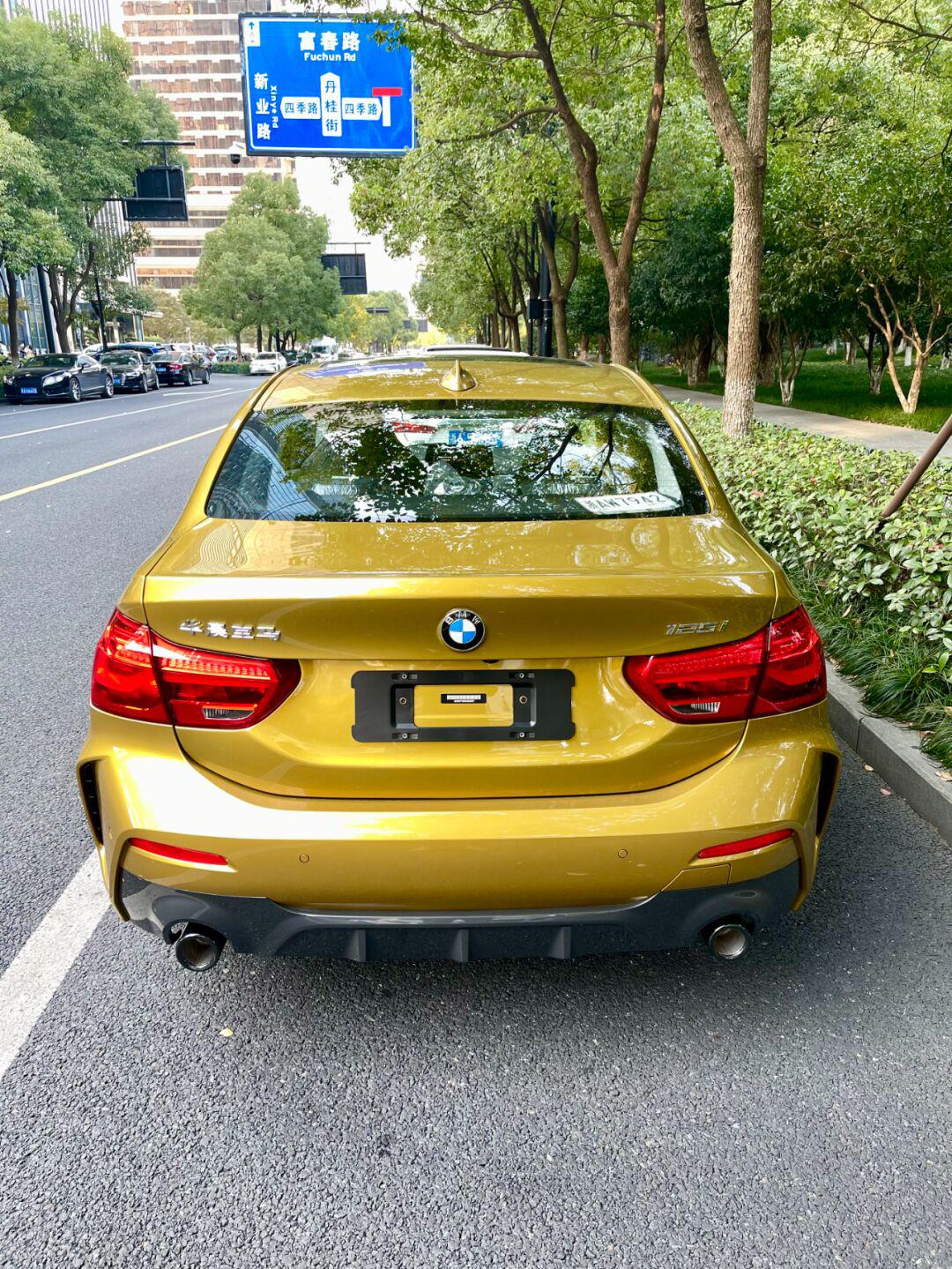 宝马一系,f52三厢125i,挺纠结的一款车