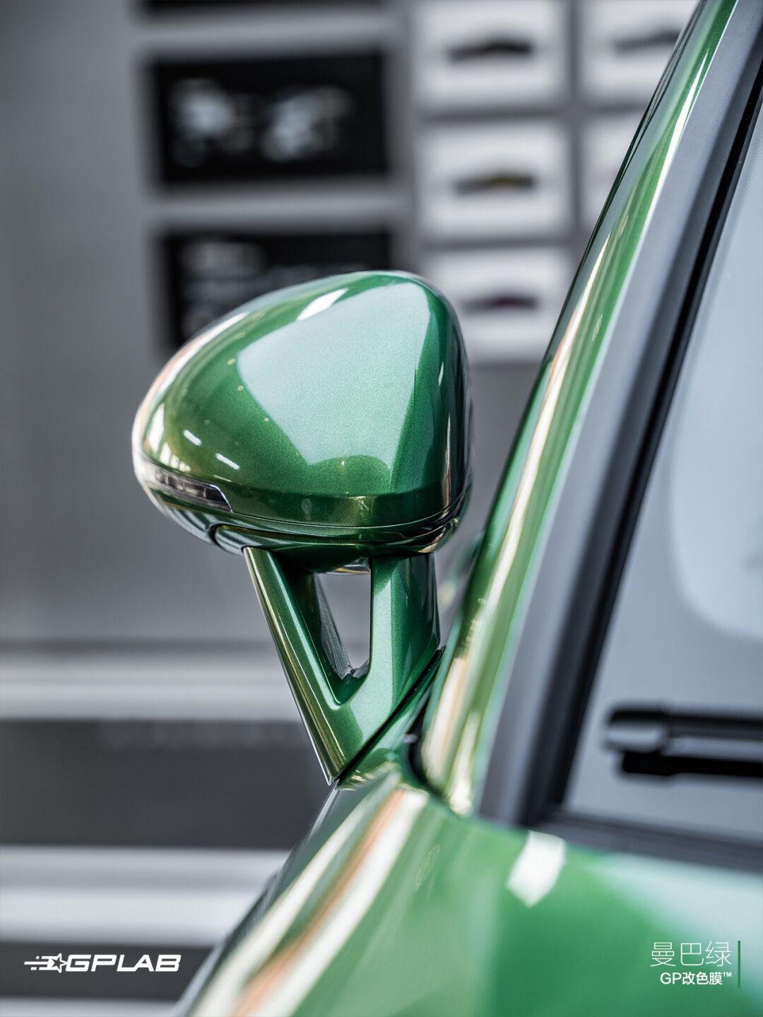 gp改色膜 | 曼巴绿 x 保时捷 macan