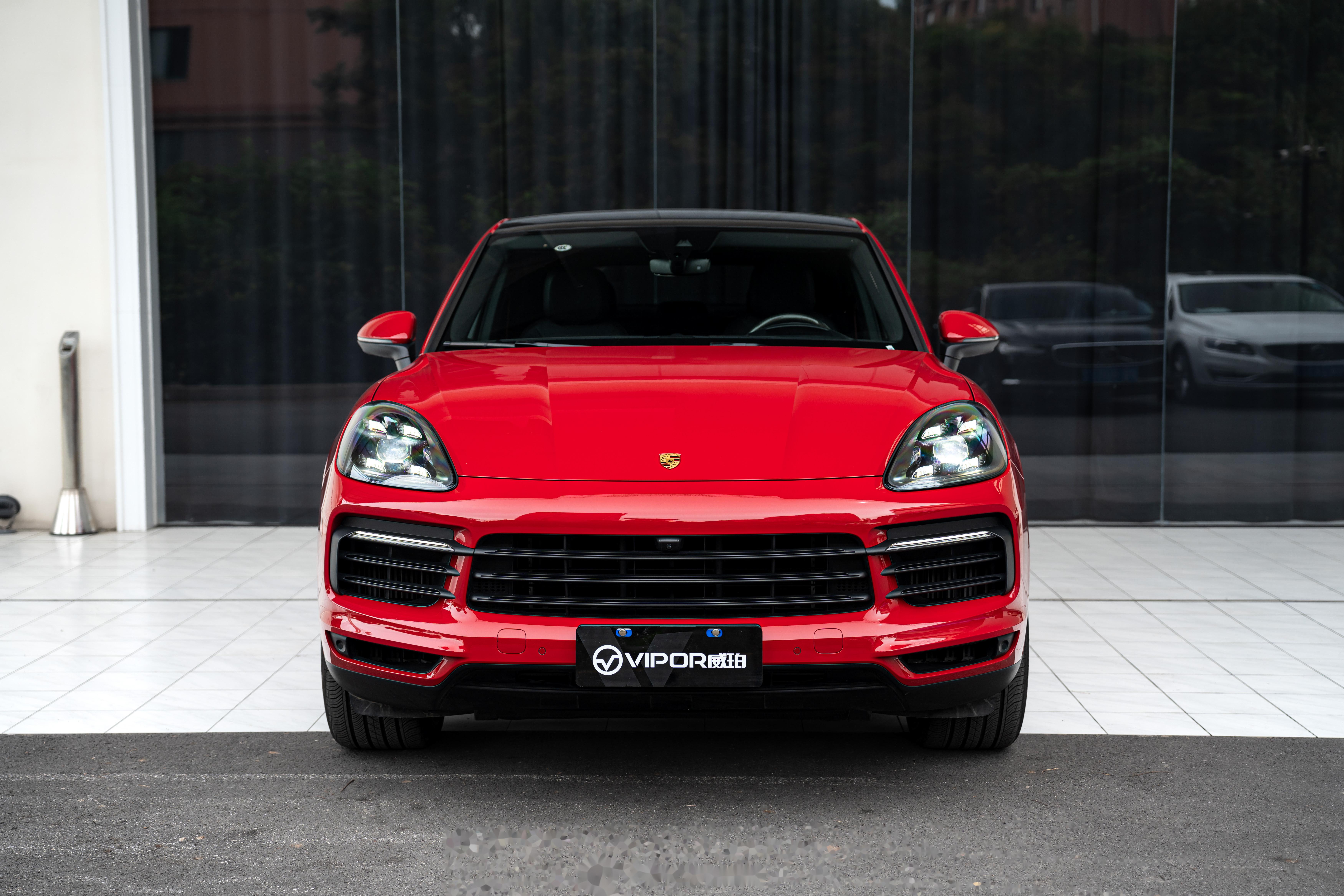 全网唯一胭脂红卡宴!8000km!超高配置!