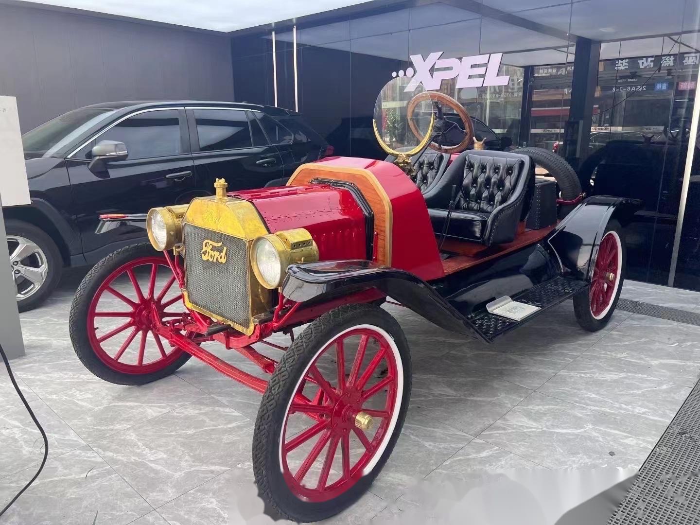 1917年福特敞篷跑车 古董车 老爷车