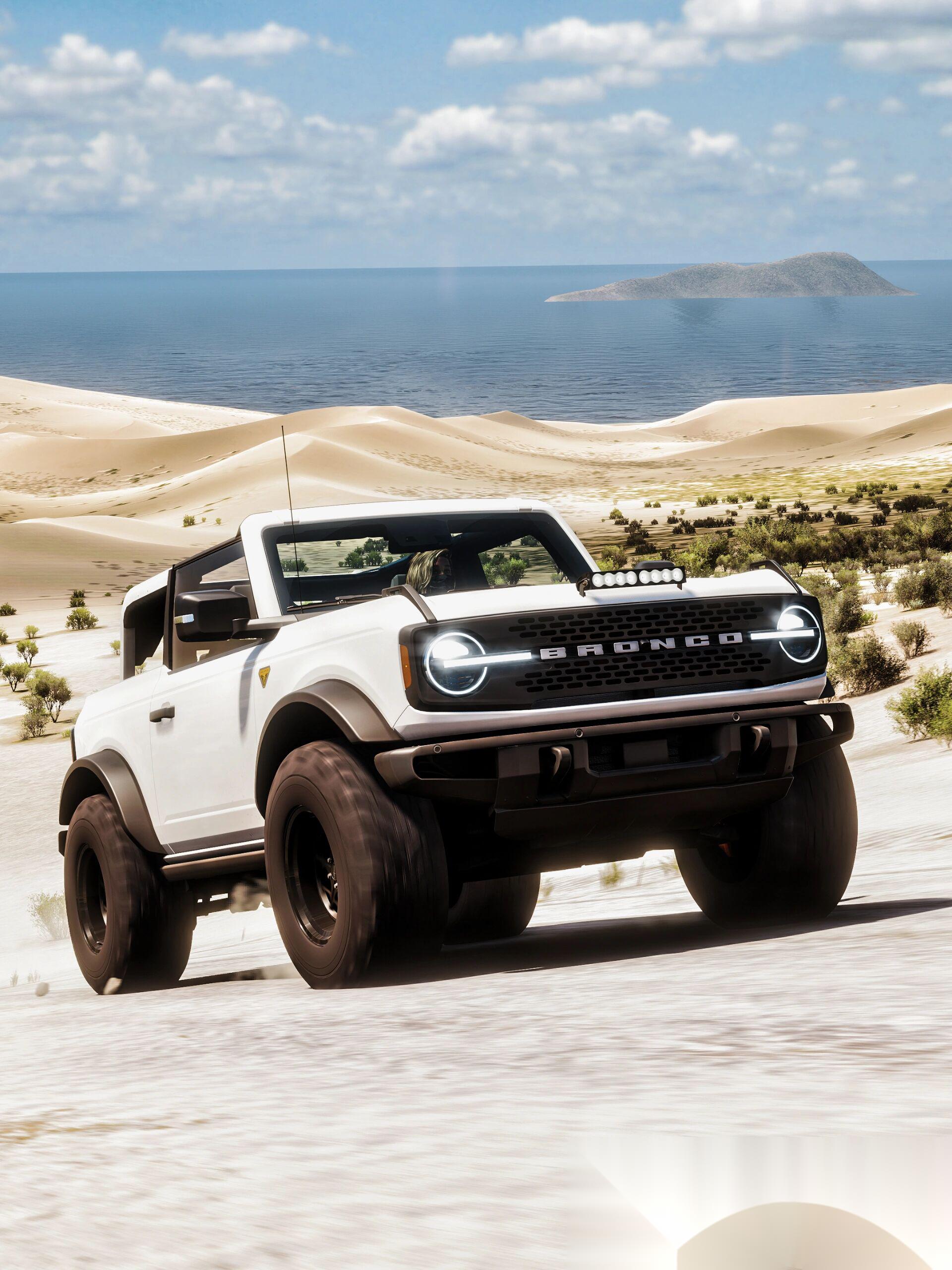 ford bronco🇺🇸 前两天在成都天府大道看到一辆白色bronco,真