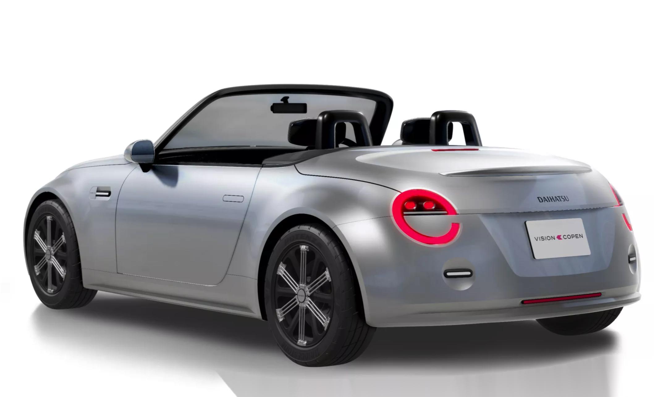 后驱 1.3l发动机,这样的敞篷小跑车,你想要吗? daihatsu(大发)将会