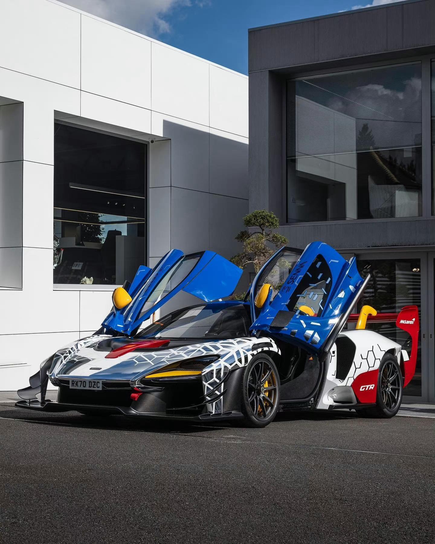 迈凯轮 senna gtr 高达配色