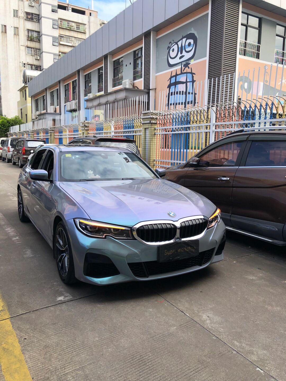 让人分不清颜色的改色膜_宝马7系社区_易车社区