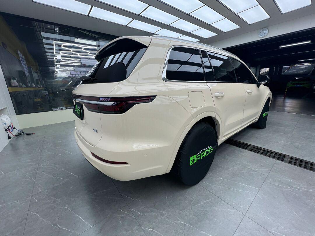 改色膜首选@vinylfrog青蛙改色膜 漆面奶咖pet底纸,平整度更高 理想o