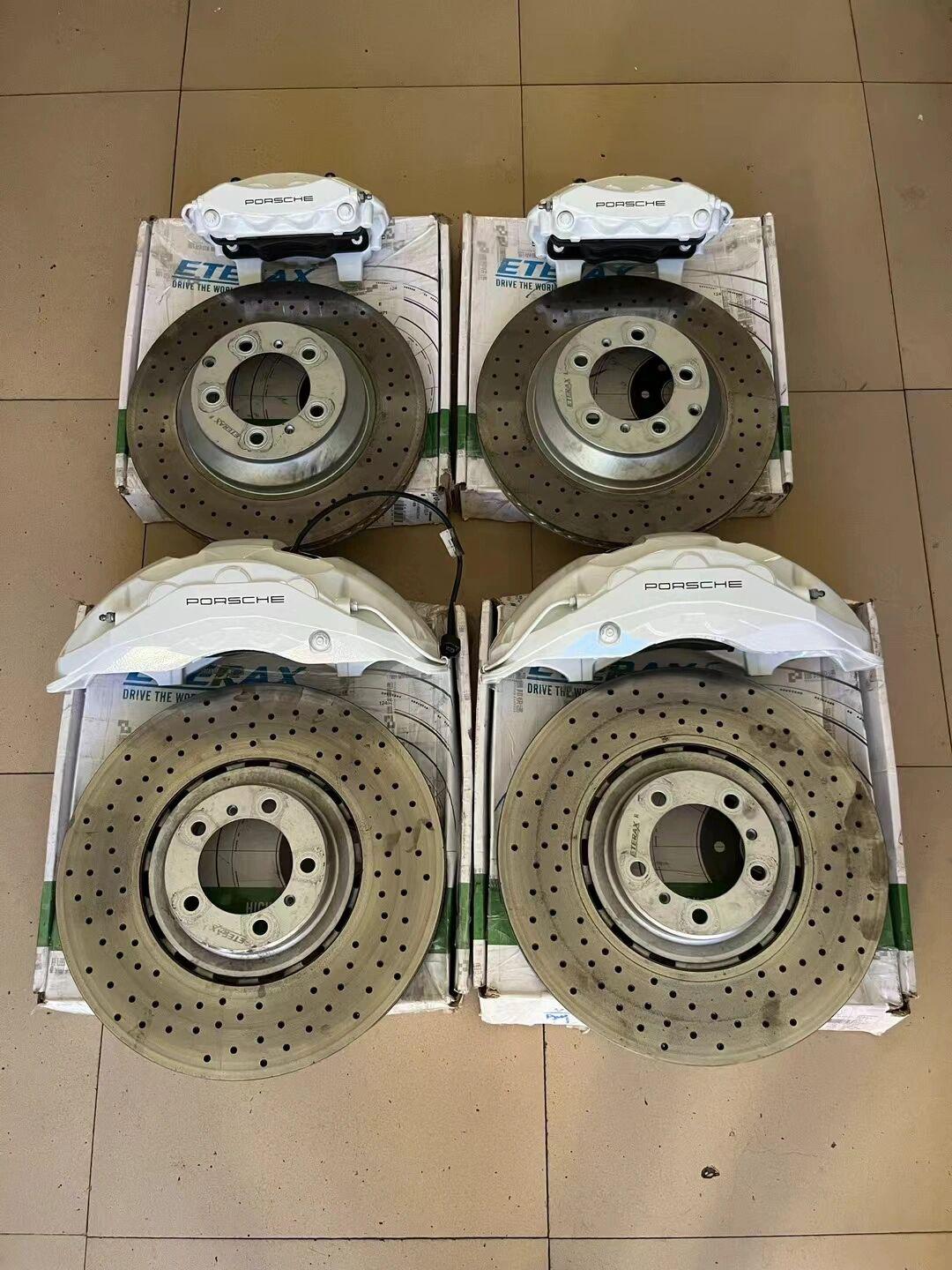 原装正品保时捷帕拉梅拉前十后四刹车卡钳 阿基波罗10活塞 卡钳 适合