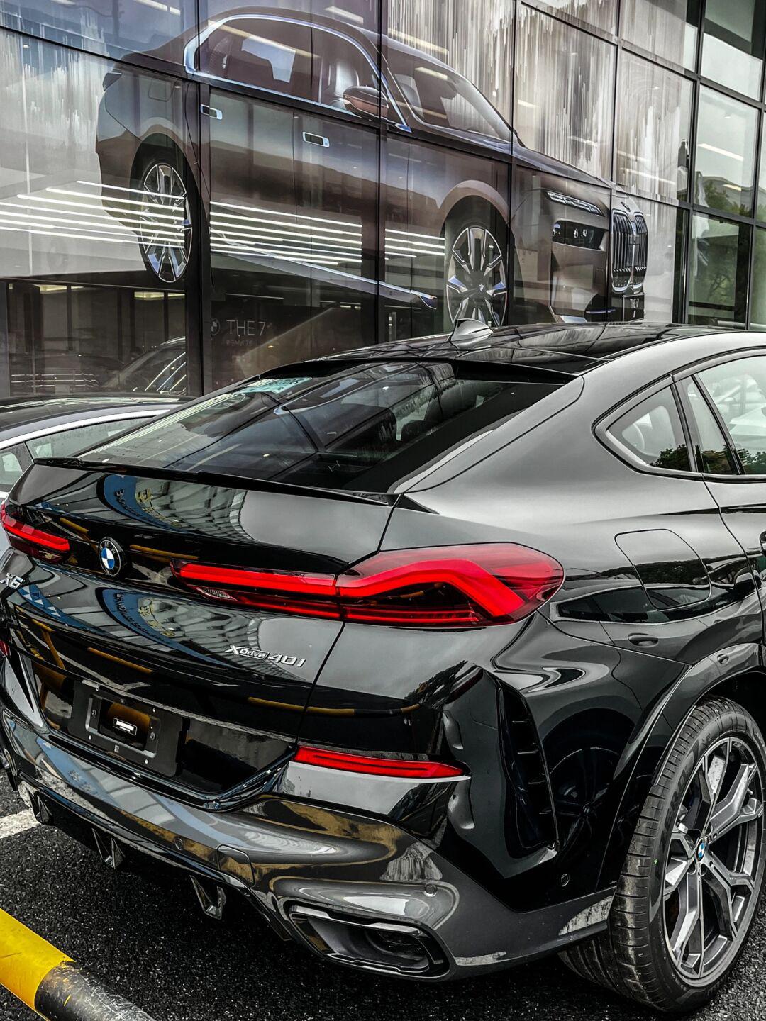 bmw x6 40i 原厂黑武士超帅