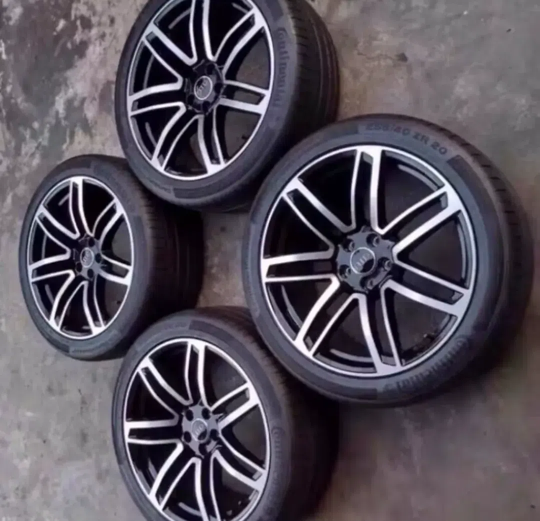 20寸奥迪rs6轮毂20寸原厂德国进口锻造钢圈拆车件 适配:奥迪a6/a7/a8