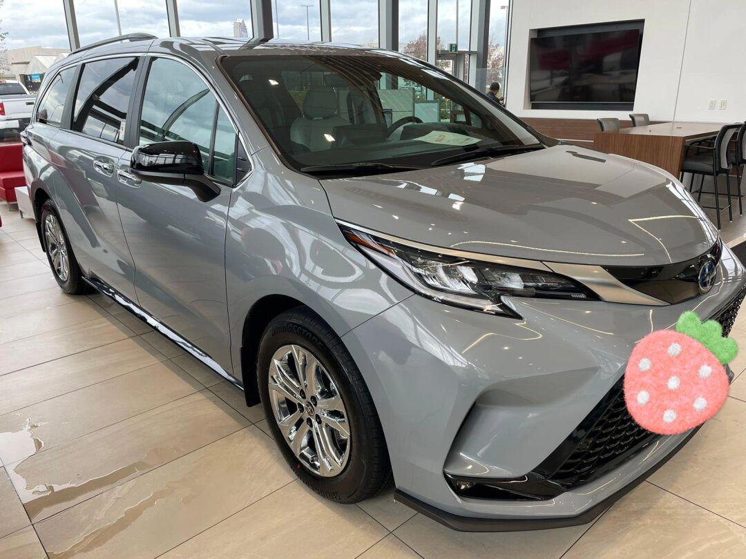 23款丰田塞纳xse 成功提车