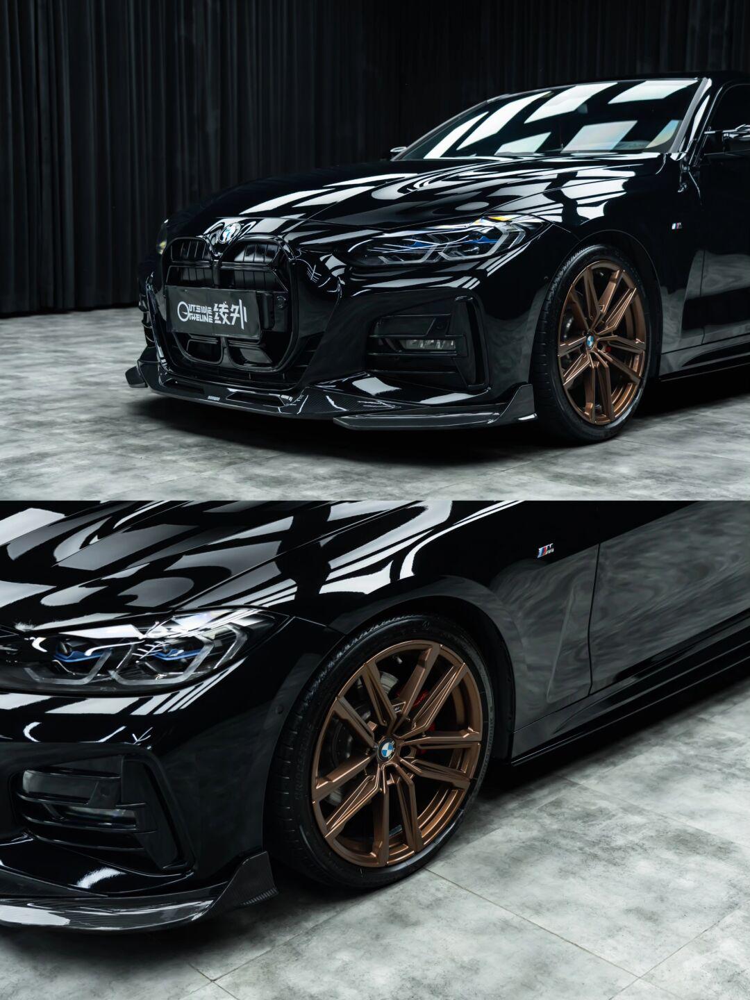 宝马4系|升级黑武士.独一档的靓丽风景线