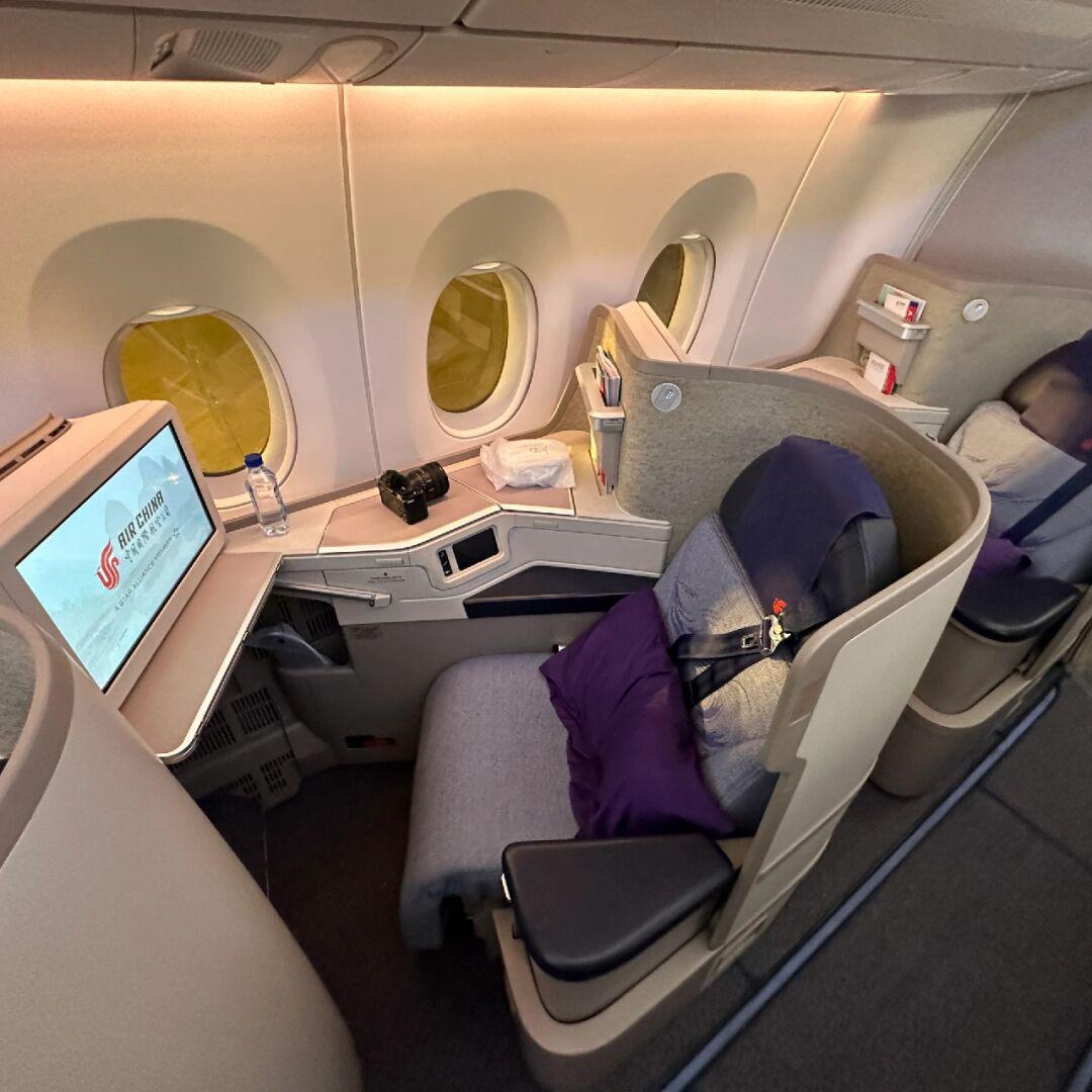 国航a350洲际线商务舱 北京9899-墨尔本9696