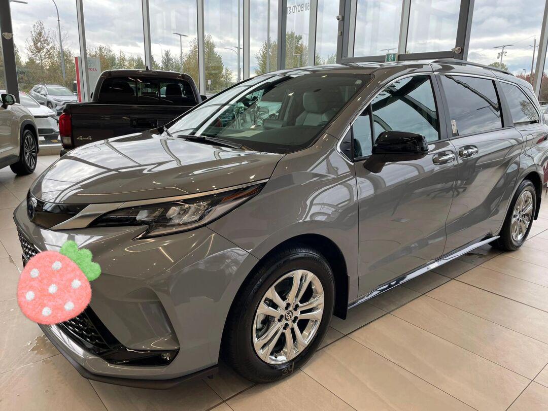 23款丰田塞纳xse 成功提车