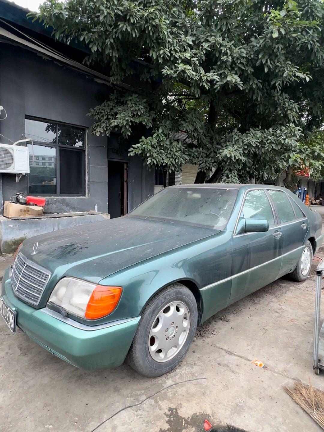 黑牌虎头修复前vs修复后_奔驰s级社区_易车社区