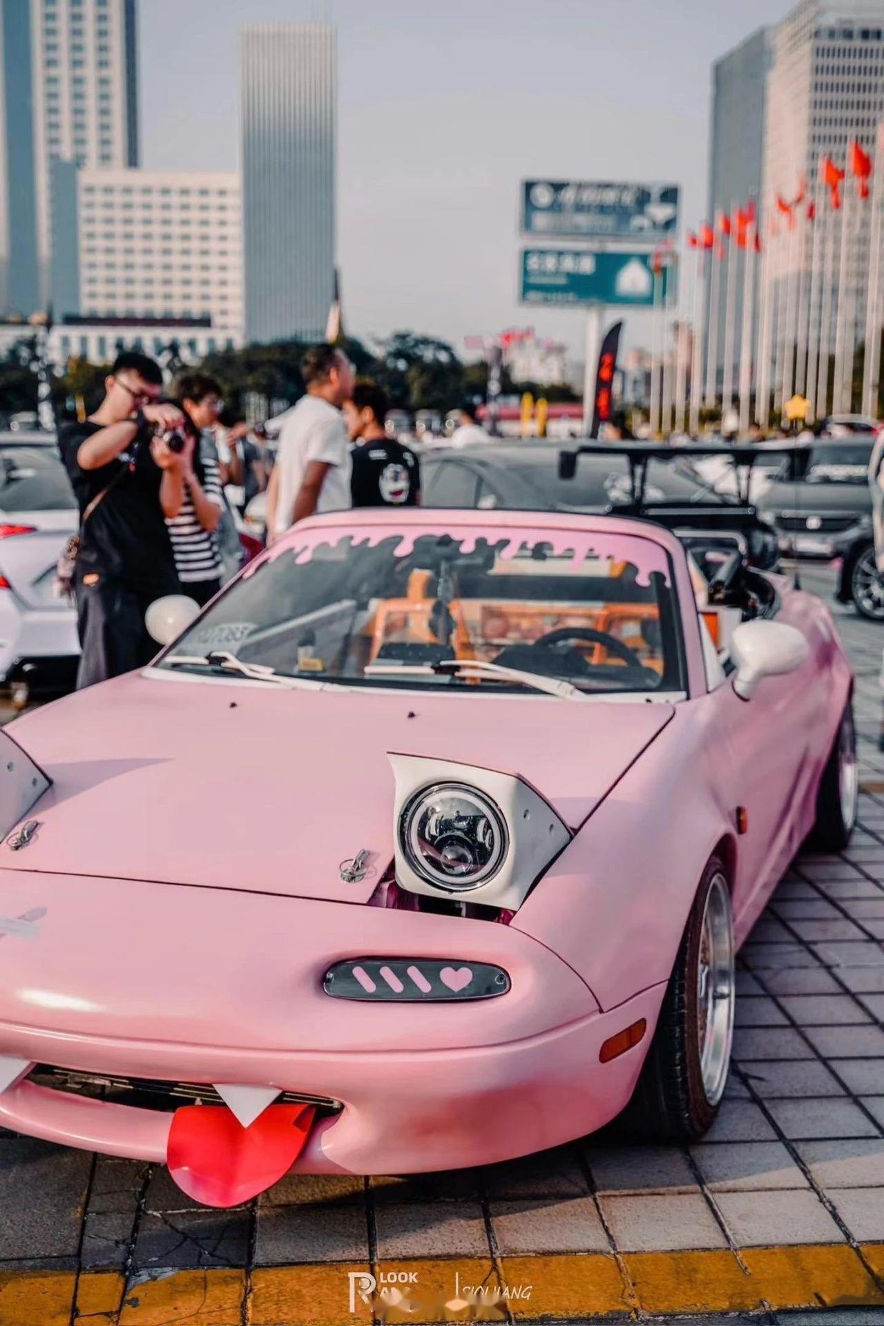 将名爵tf改成马自达mx-5 na的模样,外观很可爱,内饰很硬核 by 车主