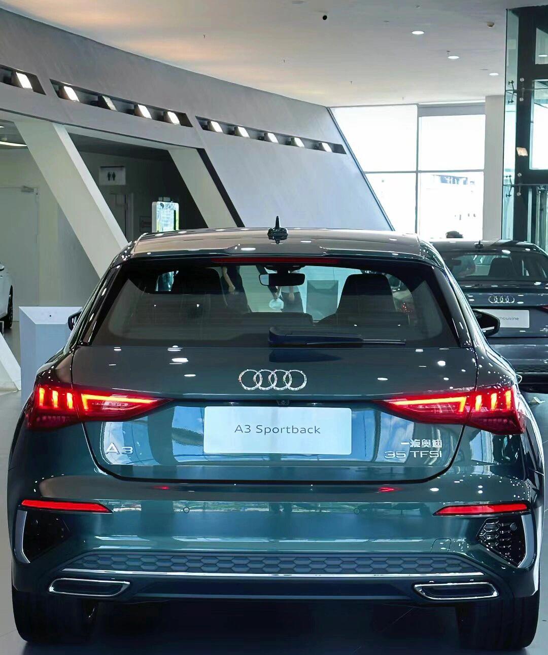 你永远可以相信奥迪!哥特兰绿 a3 太帅了