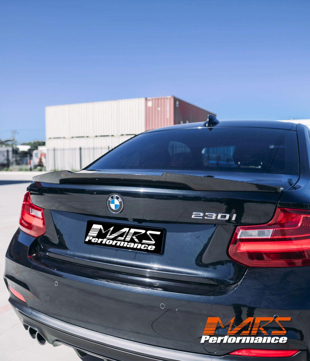 墨尔本改装|宝马2系改装m4款碳纤维尾翼