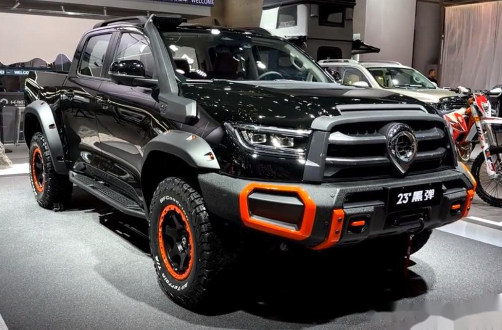 2023款长城炮黑弹,一款引领潮流的皮卡车型!