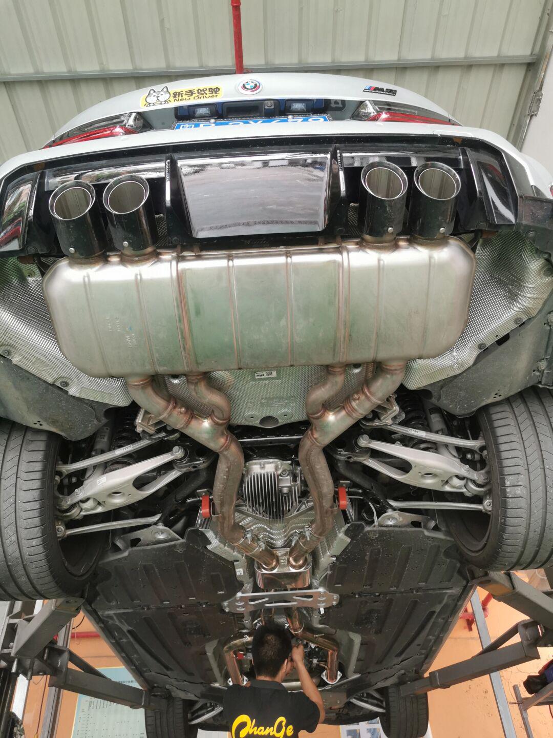 宝马m3去除gpf颗粒捕捉器