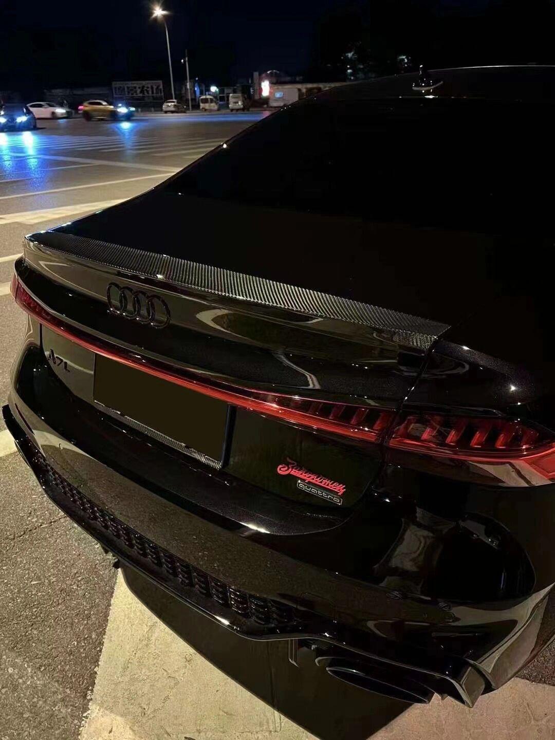 上汽奥迪a7l尾翼