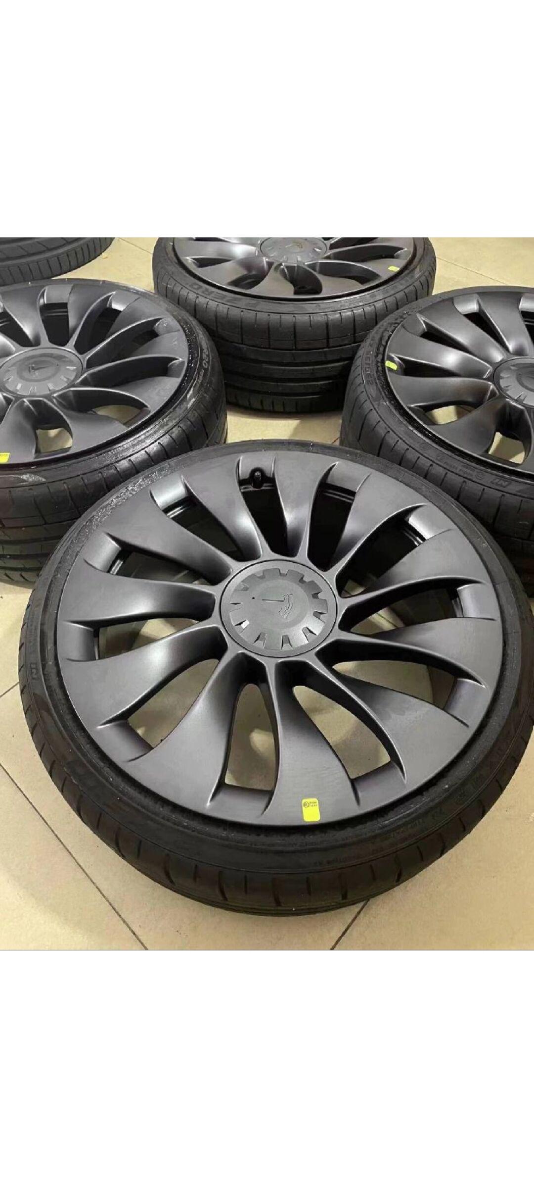 20寸特斯拉轮毂 modely原厂原装拆车轮毂带轮