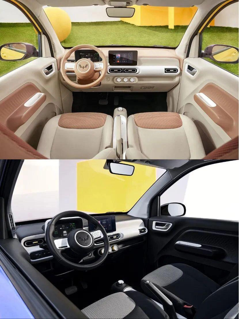 第三代马卡龙内饰全新升级_五菱宏光mini ev社区_易车社区