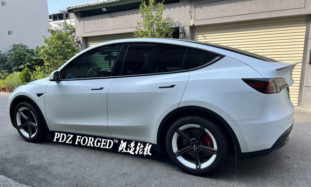 特斯拉modely|锻造轮毂改装案例-630期