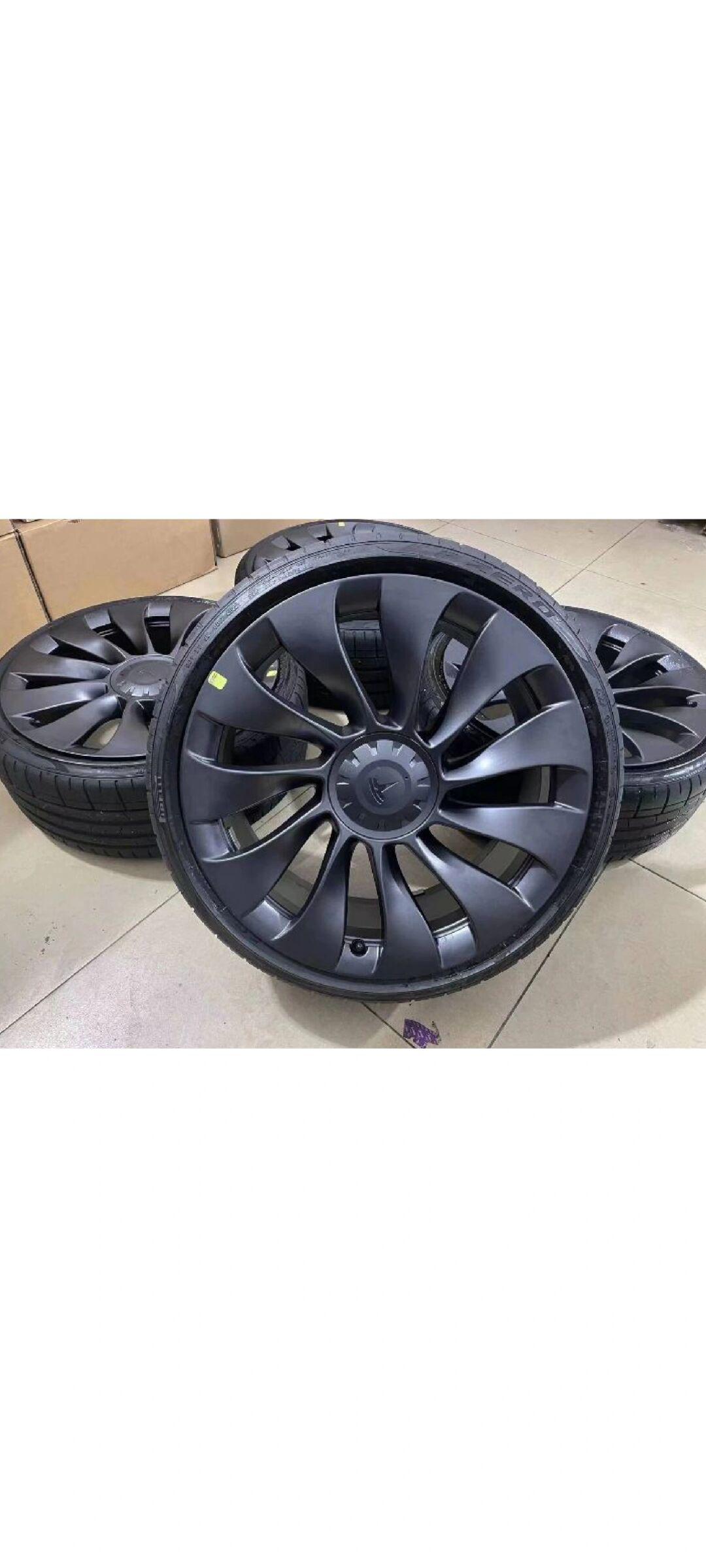 20寸特斯拉轮毂 modely原厂原装拆车轮毂带轮