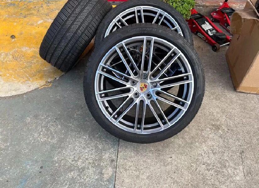 21寸保时捷帕拉梅拉panamera gts原厂轮毂