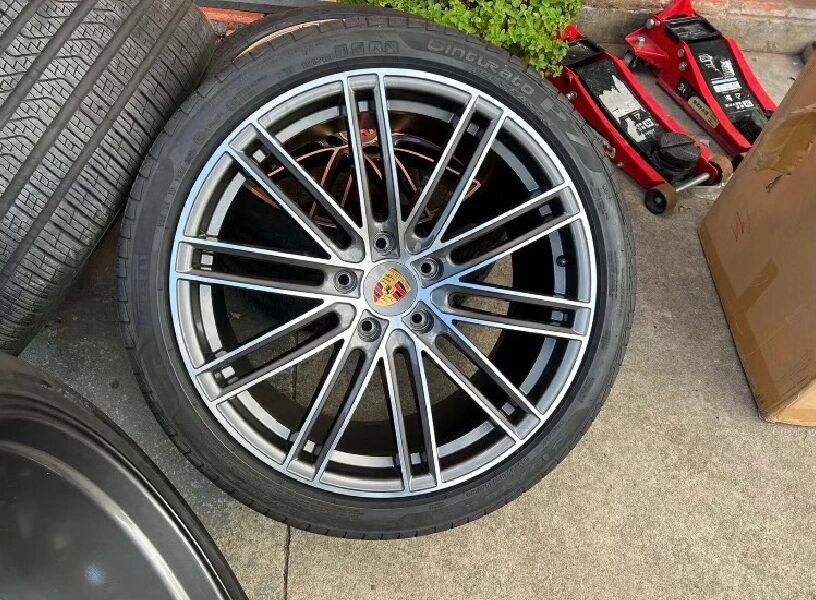 21寸保时捷帕拉梅拉panamera gts原厂轮毂