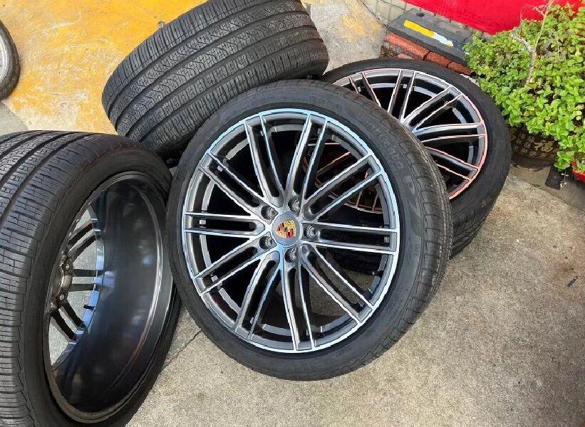 21寸保时捷帕拉梅拉panamera gts原厂轮毂