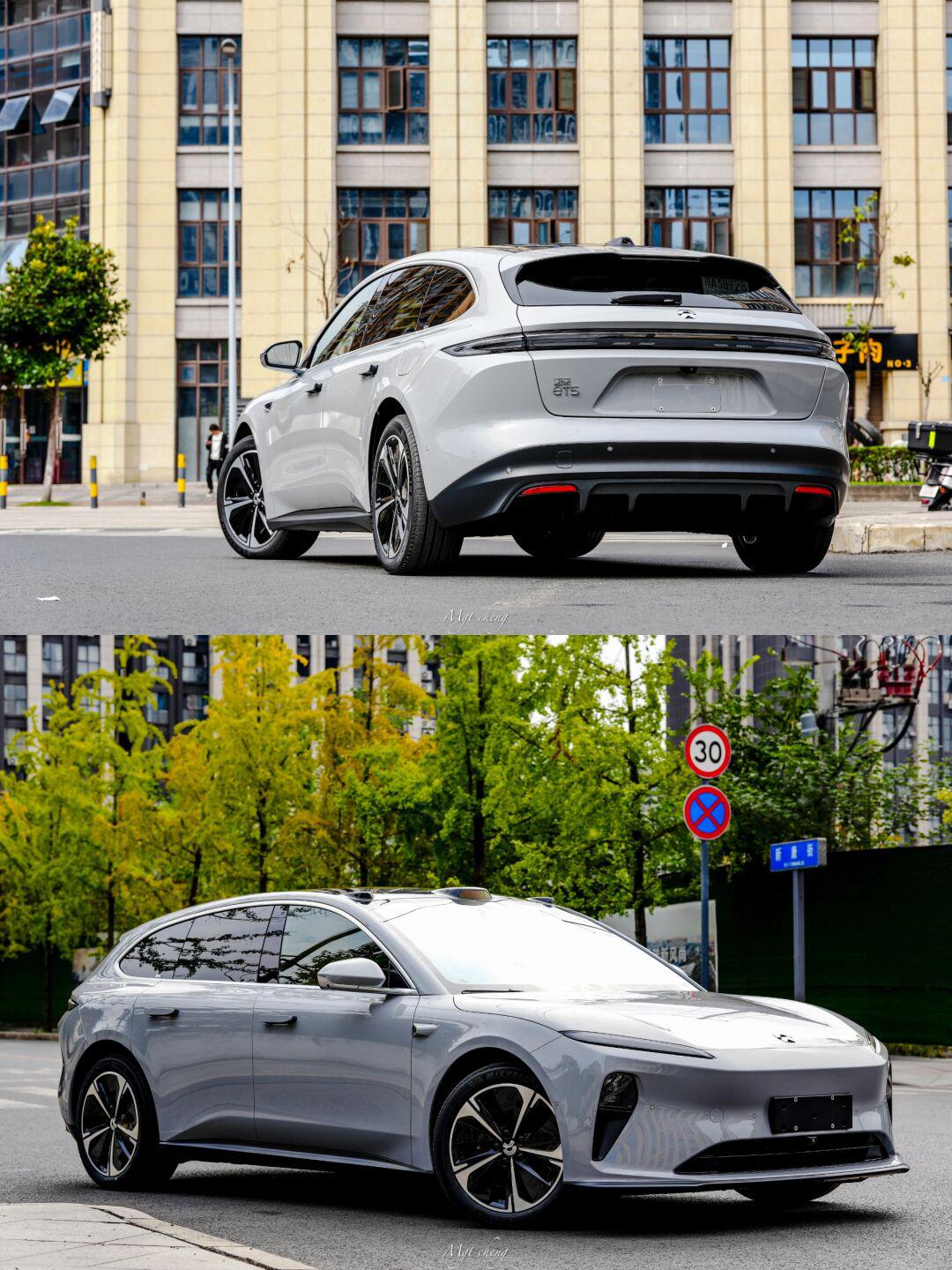 国产车设计的天花板 蔚来et5t施工xp车衣