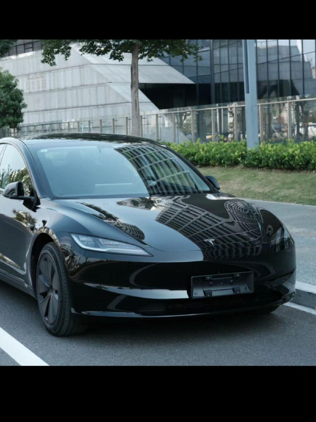 特斯拉model3换新版黑武士纯享