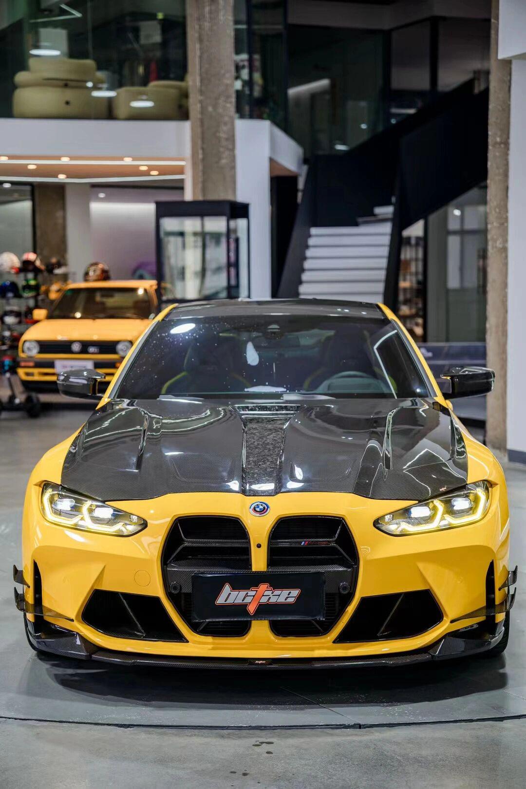 宝马m3m4bctxe原创干碳纤维外观套件