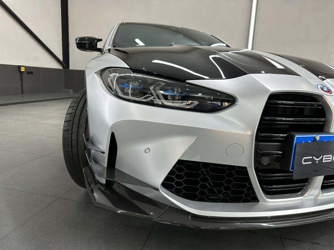 m4贴这样的熊猫色,好看吗?_宝马m4社区_易车社区