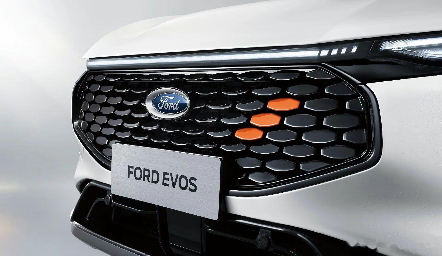 福特evos新一代智能suv标杆,个性科技与实用并存 福特evos贯穿式风刃