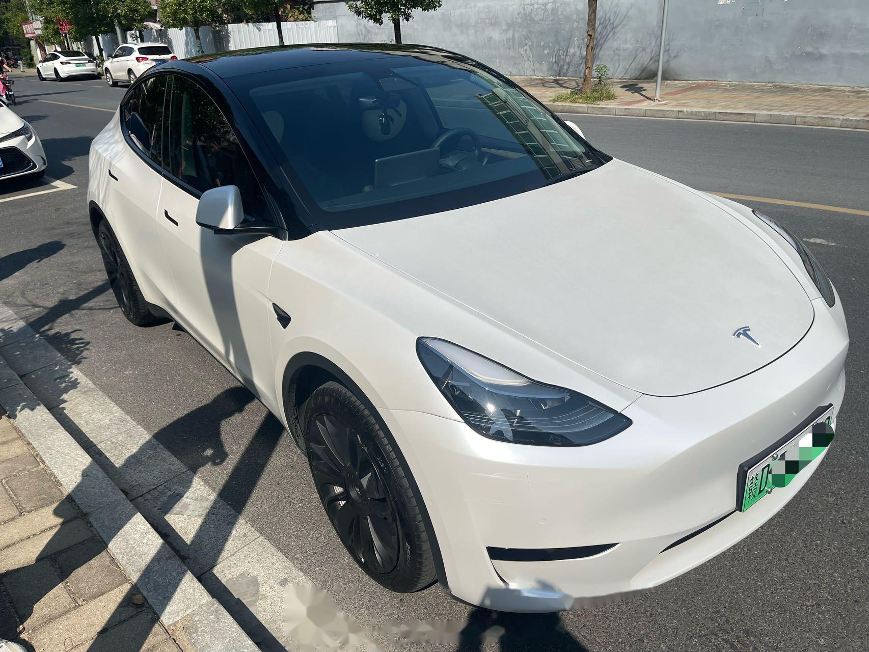 23年特斯拉model y卖山东老铁了0773 全款发物流,新车品质!