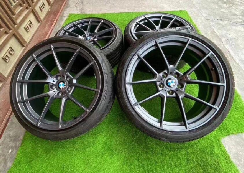 19寸宝马轮毂新款m2带胎一套