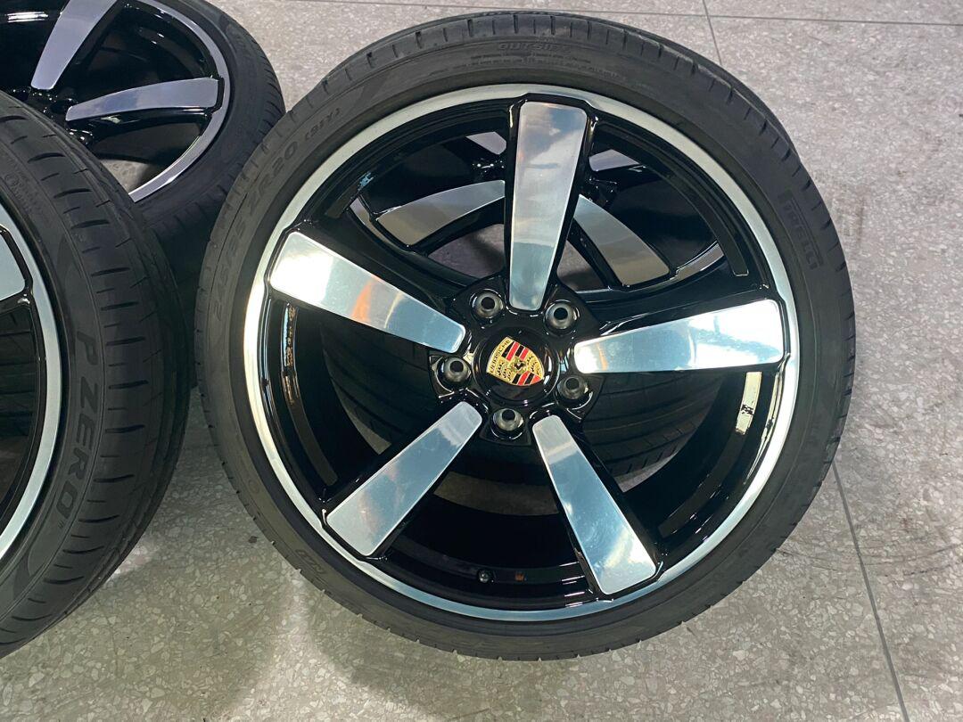 保时捷911轮毂五幅一套