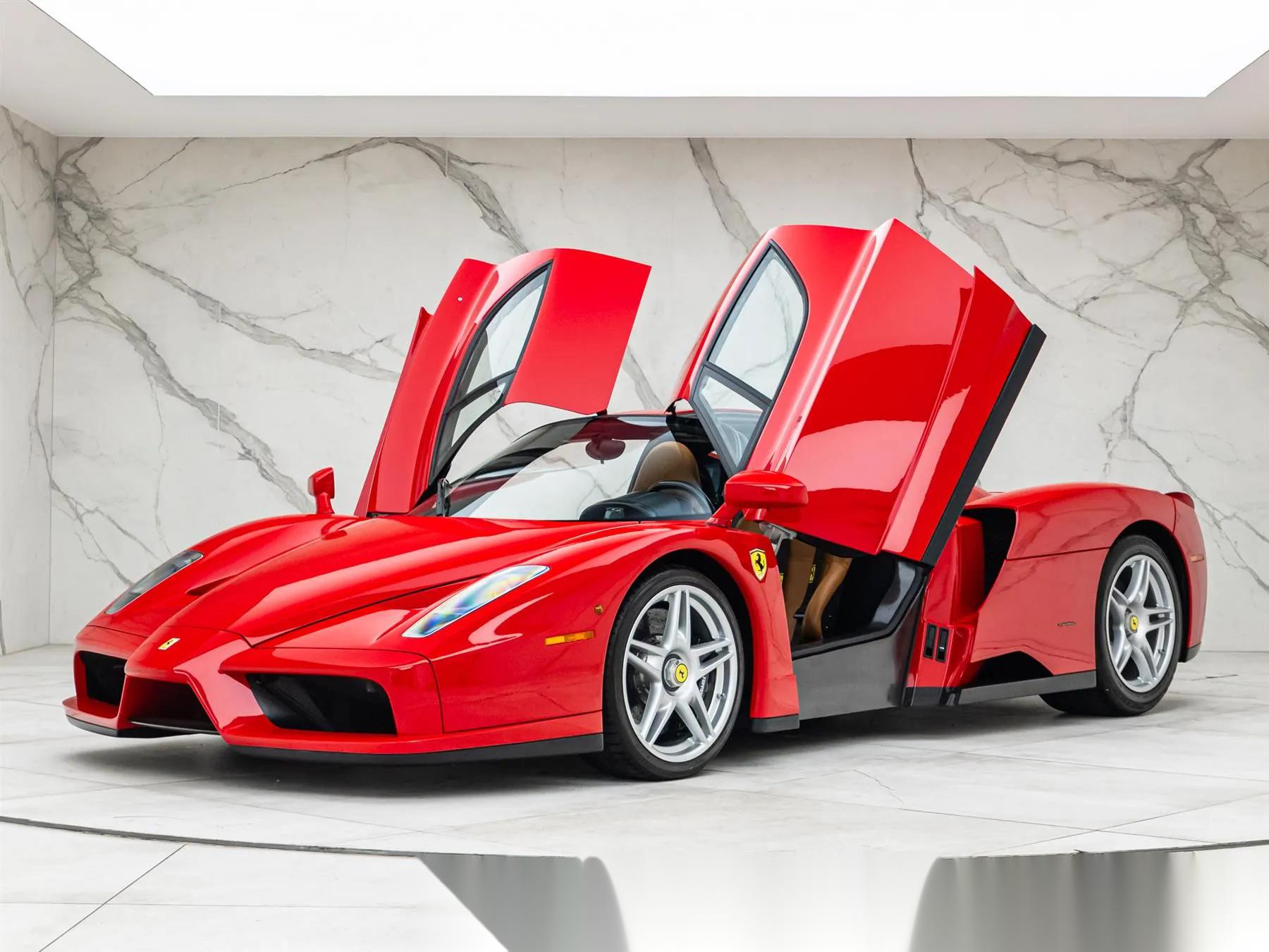 87ferrari enzo (1 of 400) 车漆颜色"rosso cors