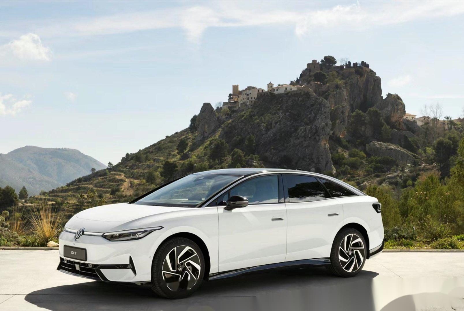 一汽大众id.7 vizzion是一款集成了高科技与先进功能的电动汽车.