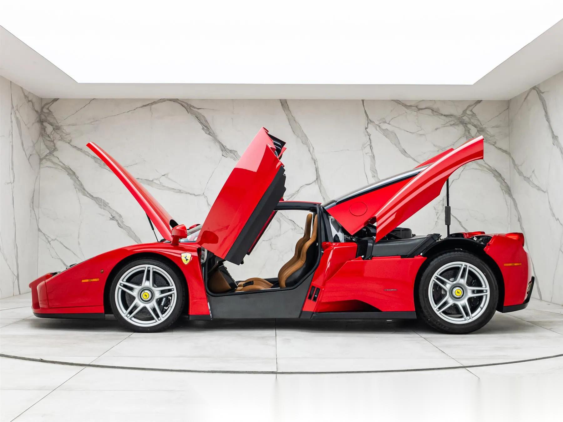 87ferrari enzo (1 of 400) 车漆颜色"rosso cors