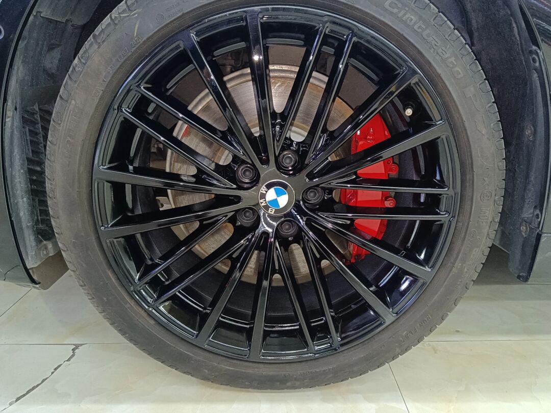 杭州隐形车衣宝马5系隐形车衣轮毂卡钳改色