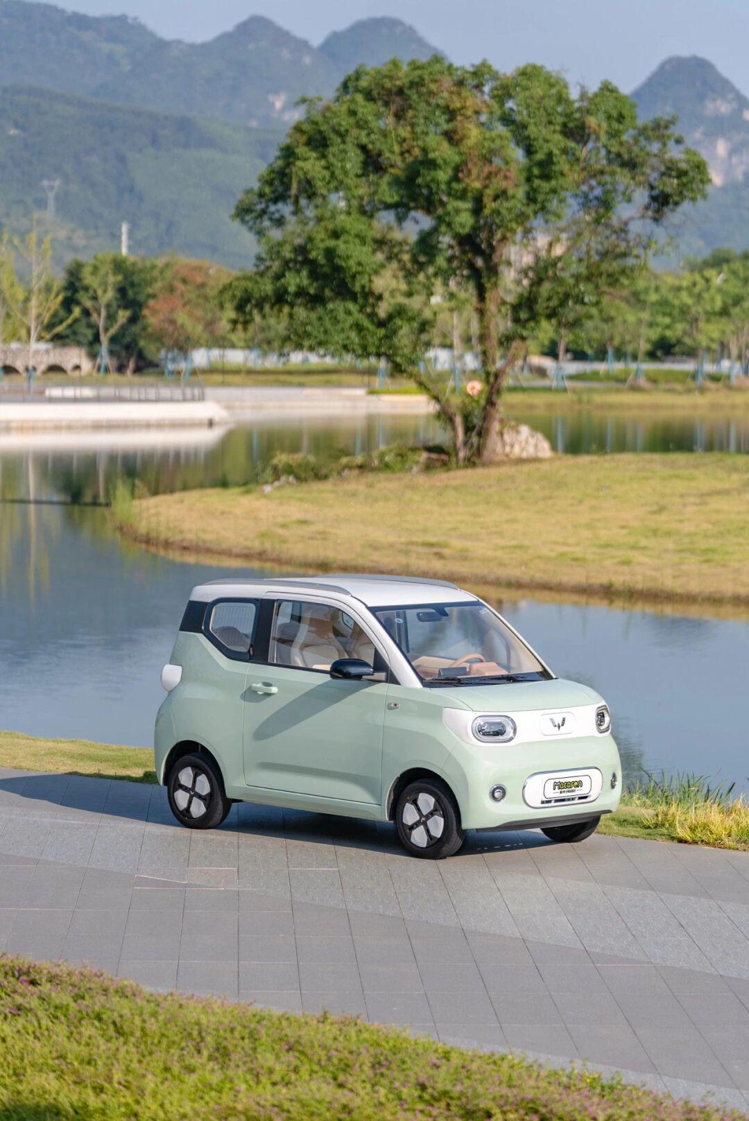 粉嘟嘟mini99奶胖奶胖的超适合女孩纸呀～_五菱宏光mini ev社区