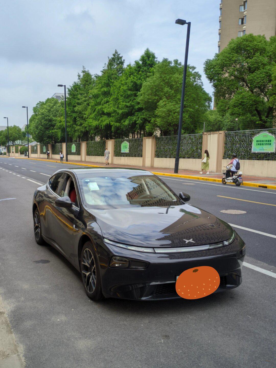 小鹏黑武士太帅了 黑外红内yyds_小鹏p7社区_易车社区