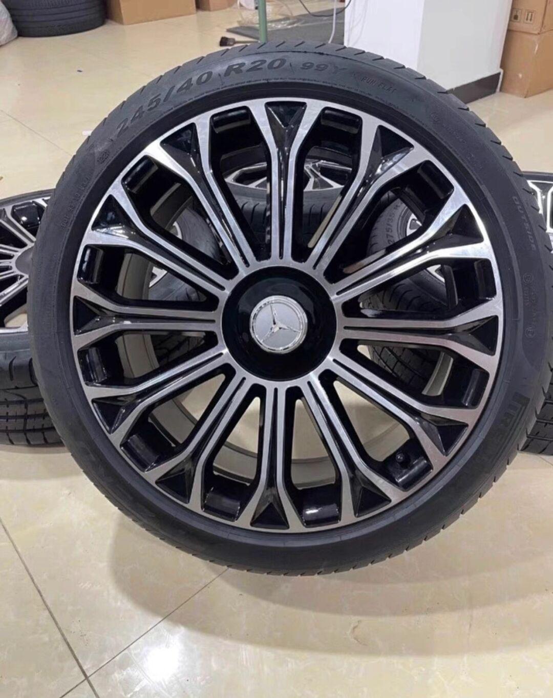 奔驰迈巴赫s450原厂20寸轮毂一套