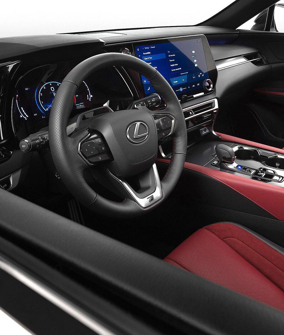 雷克萨斯rx 500h f sport高性能跨界suv